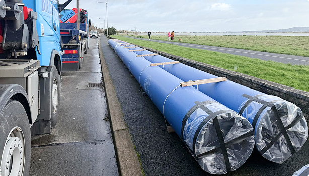 Utilities and infrastructure works delivered by ROQ on a live construction project